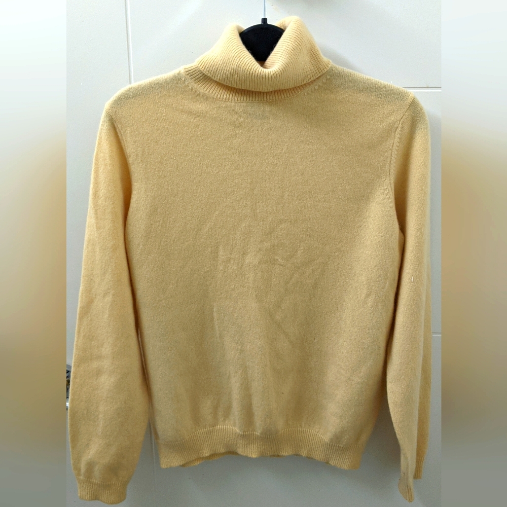 Land's End 100% cashmere sweater